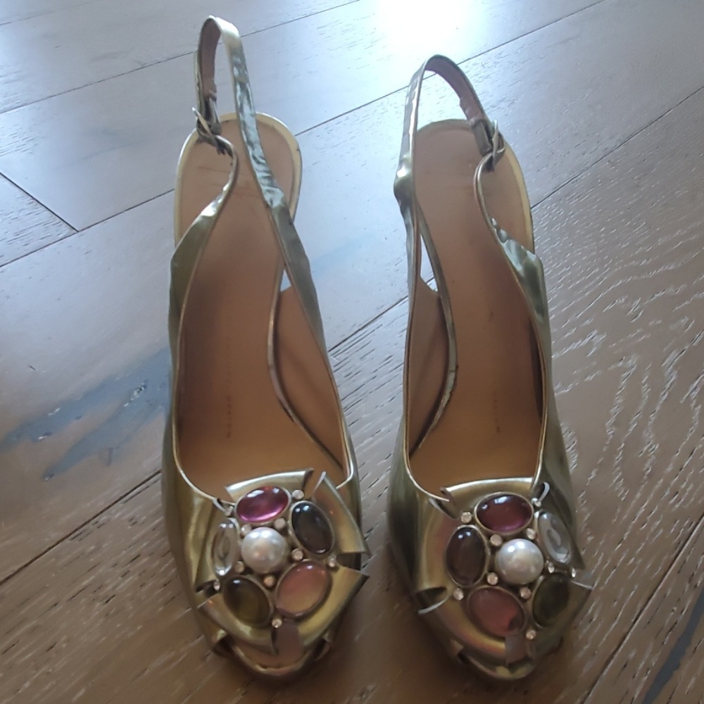 Giuseppe Zanotti Peep Toe Heels